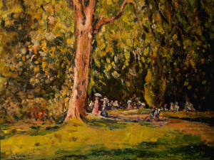Paisaje romantico