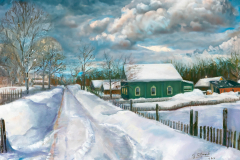 Paisaje nevado